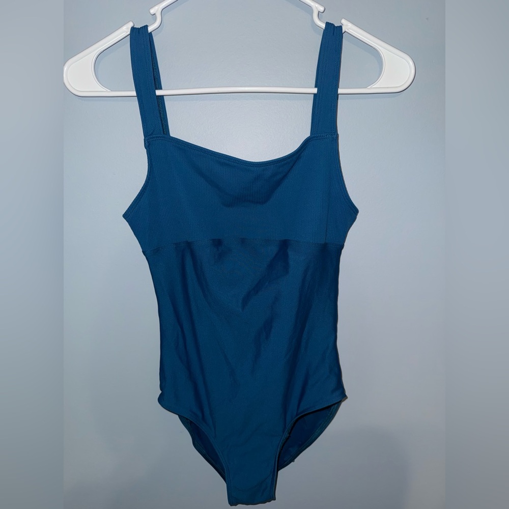 Blue One-Piece Swimsuit